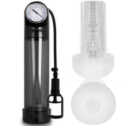 PUMP ADDICTED - RX9 PRETO COM MASTURBADOR - Sexshoptuga 