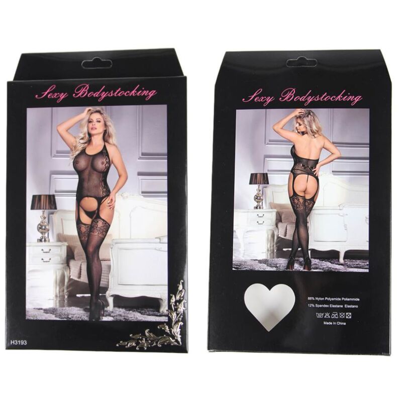 QUEEN LINGERIE - BODYSTOCKING ENCAJES S/L - Sexshoptuga 