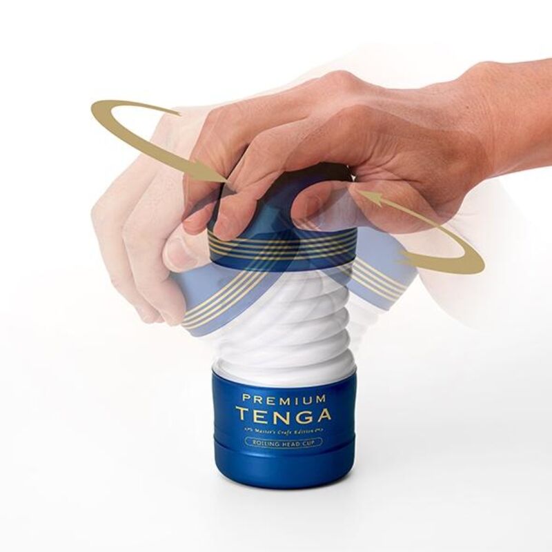 TENGA - COPO DE CABEA ROLANTE PREMIUM - Sexshoptuga 