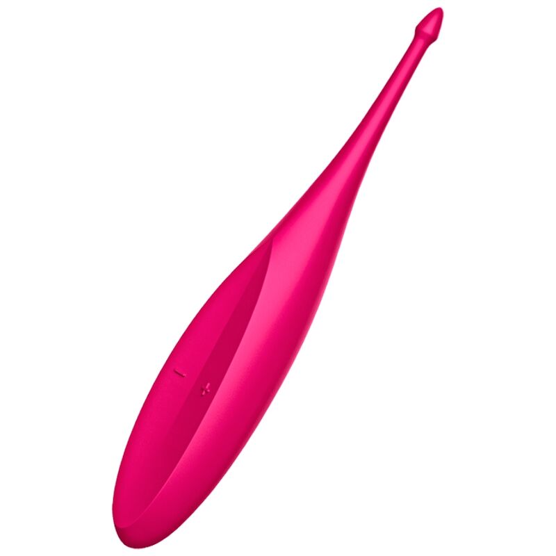 SATISFYER - VIBRADOR TWIRLING FUN TIP ROSA - Sexshoptuga  Sexshoptuga 