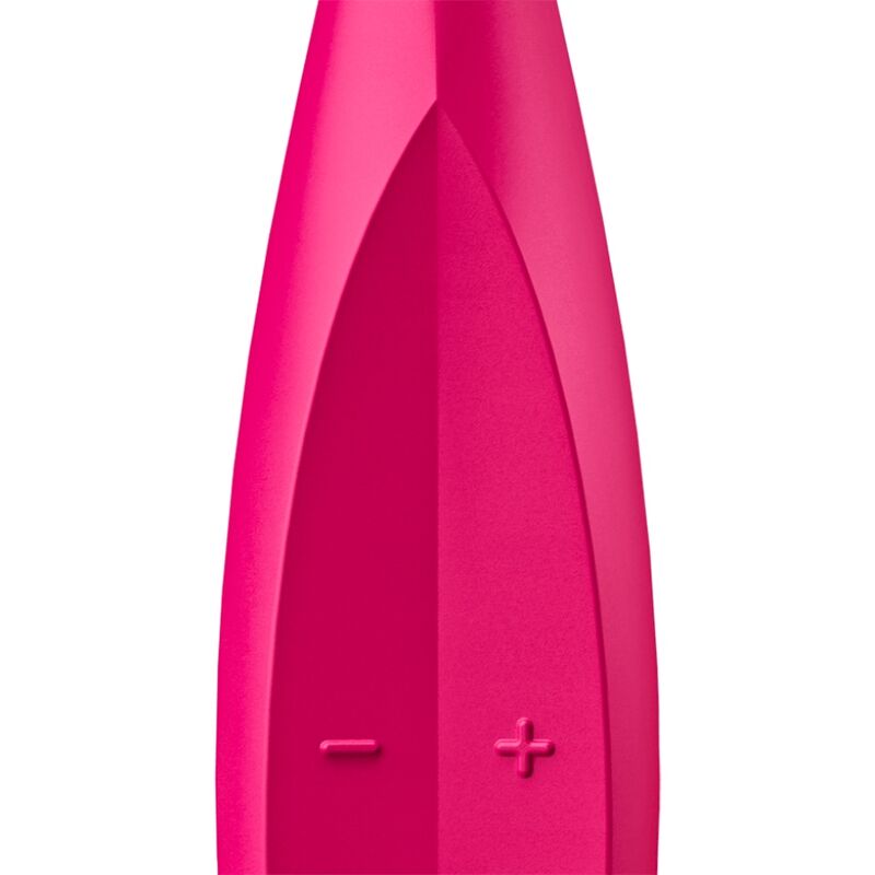 SATISFYER - VIBRADOR TWIRLING FUN TIP ROSA - Sexshoptuga 