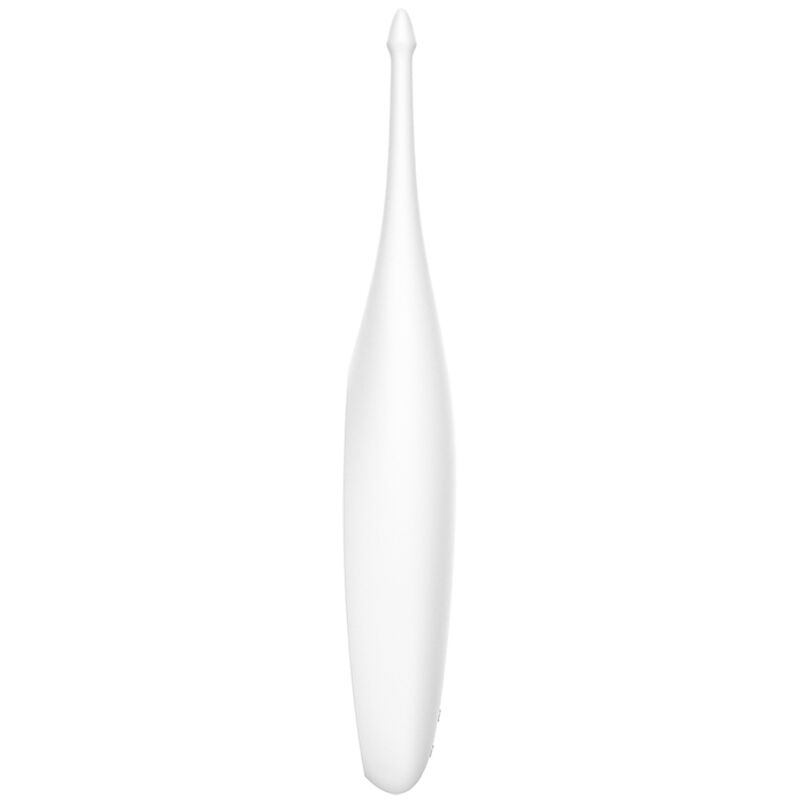 SATISFYER - VIBRADOR TWIRLING FUN TIP BRANCO - Sexshoptuga  Sexshoptuga 