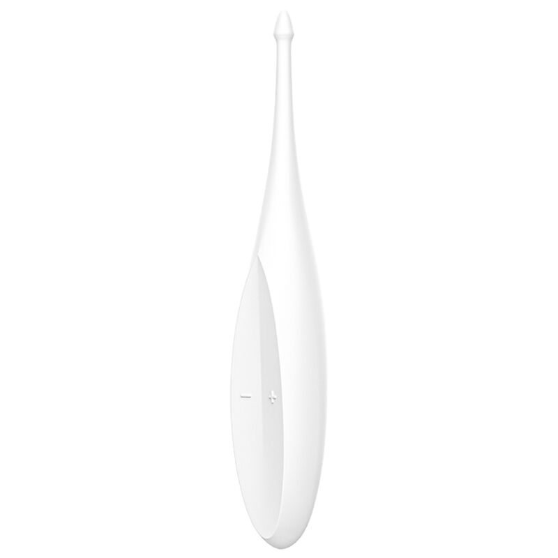 SATISFYER - VIBRADOR TWIRLING FUN TIP BRANCO - Sexshoptuga  Sexshoptuga 