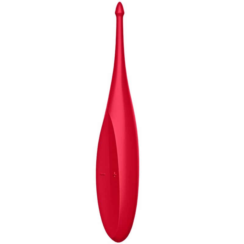 SATISFYER - VIBRADOR TWIRLING FUN TIP VERMELHO - Sexshoptuga 