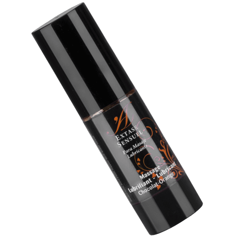 EXTASE SENSUAL - ÓLEO ESTIMULANTE DE CHOCOLATE E LARANJA 30 ML - Sexshoptuga  Sexshoptuga 