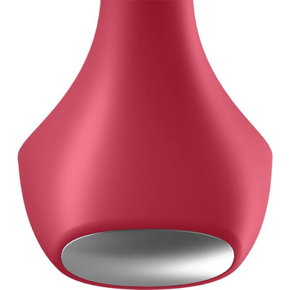 SATISFYER - PLUG VIBRATÓRIO BACKDOOR LOVER VERMELHO - Sexshoptuga 