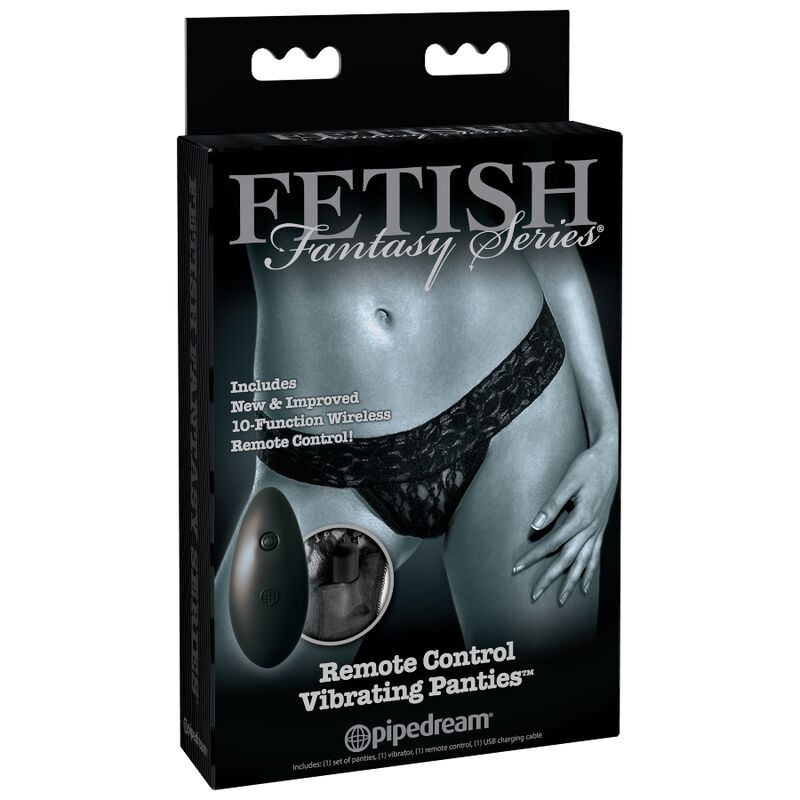 FETISH FANTASY LIMITED EDITION - CALCINHAS VIBRANTES DE CONTROLE REMOTO - Sexshoptuga 