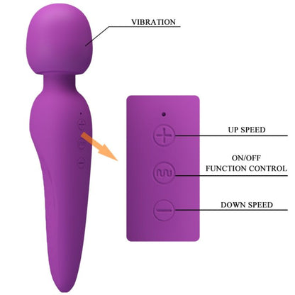 PRETTY LOVE - MAREDITH MASSAGER 12 MODOS DE VIBRAO - Sexshoptuga 