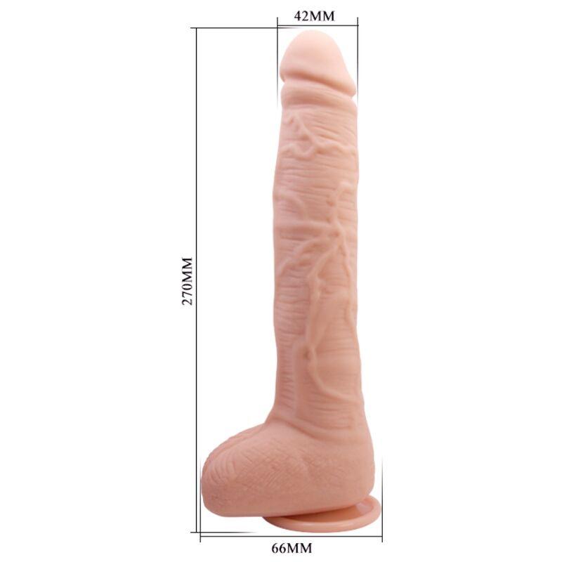 BAILE - VIBRADOR REALISTA FLEXÍVEL - Sexshoptuga 