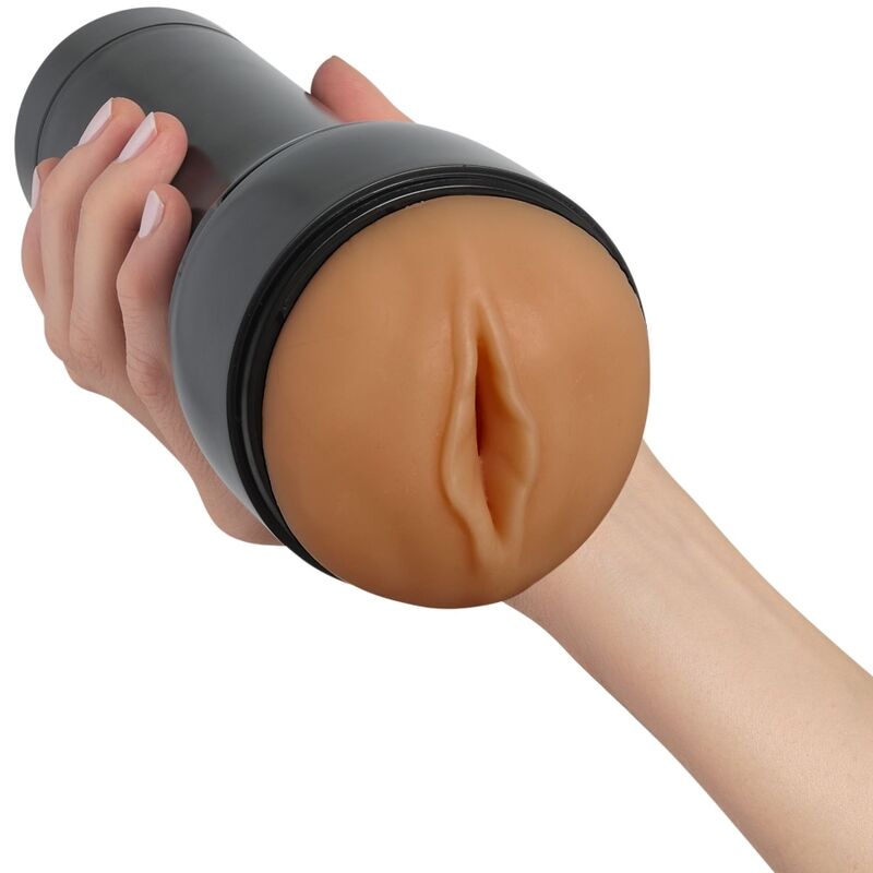 KIIROO - ESTIMULADOR MASTURBADOR FEEL STROKER - MARROM CLARO - Sexshoptuga  Sexshoptuga 