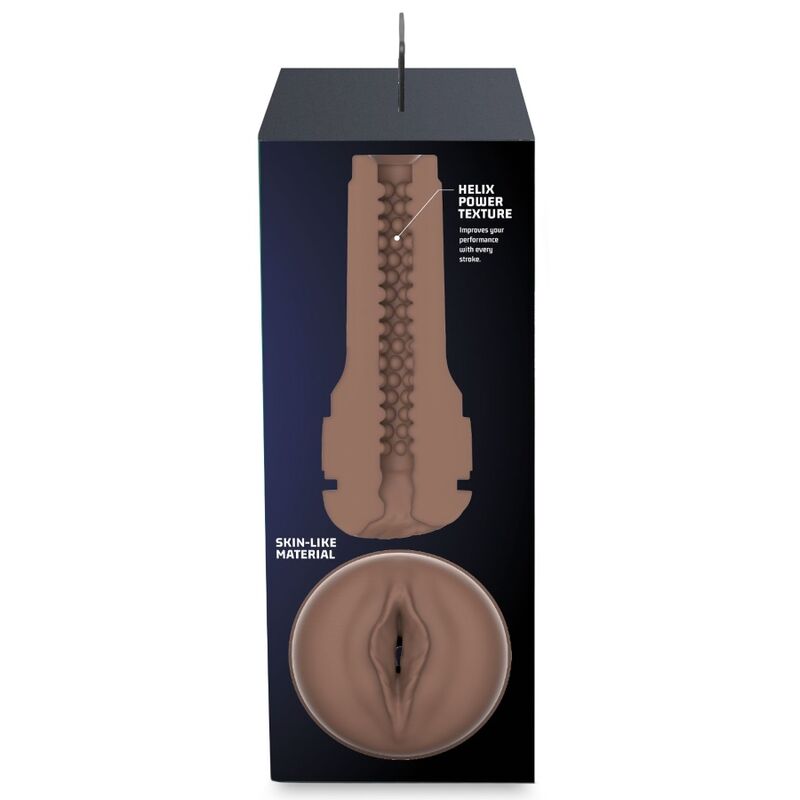 KIIROO - ESTIMULADOR MASTURBADOR FEEL STROKER - MARROM - Sexshoptuga  Sexshoptuga 