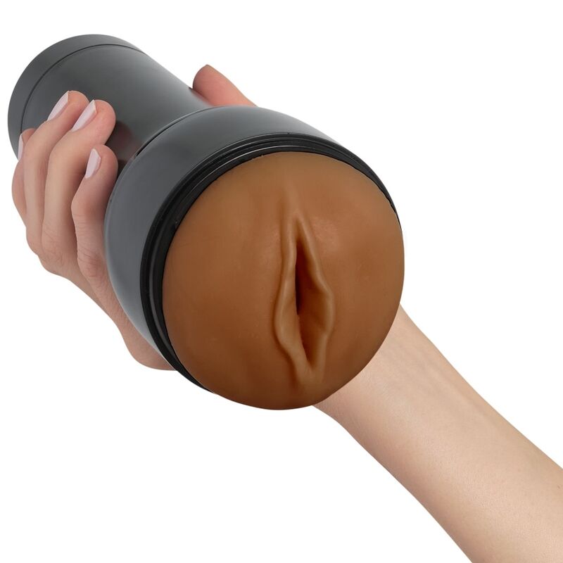 KIIROO - ESTIMULADOR MASTURBADOR FEEL STROKER - MARROM - Sexshoptuga  Sexshoptuga 