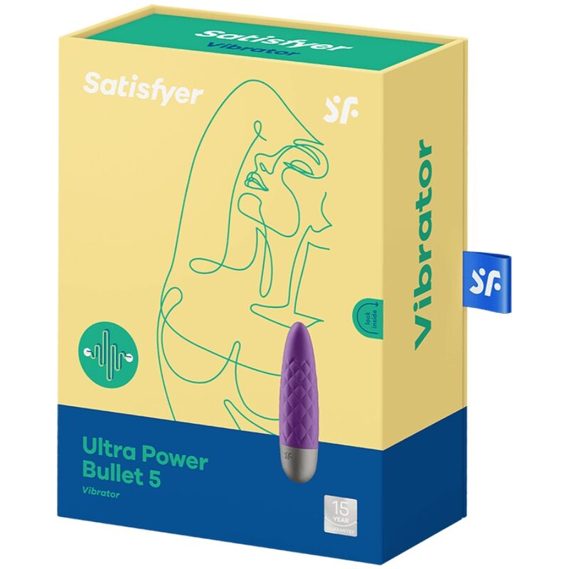 SATISFYER - ULTRA POWER BULLET 5 VIOLETA - Sexshoptuga 