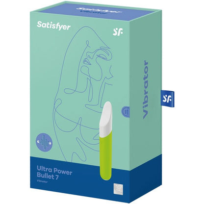 SATISFYER - ULTRA POWER BULLET 7 VERDE - Sexshoptuga 