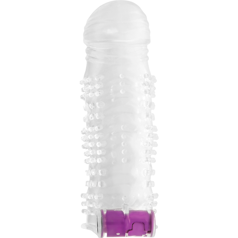 OHMAMA - BAINHA DE PÉNIS TEXTURADA COM BALA VIBRANTE - Sexshoptuga  Sexshoptuga 