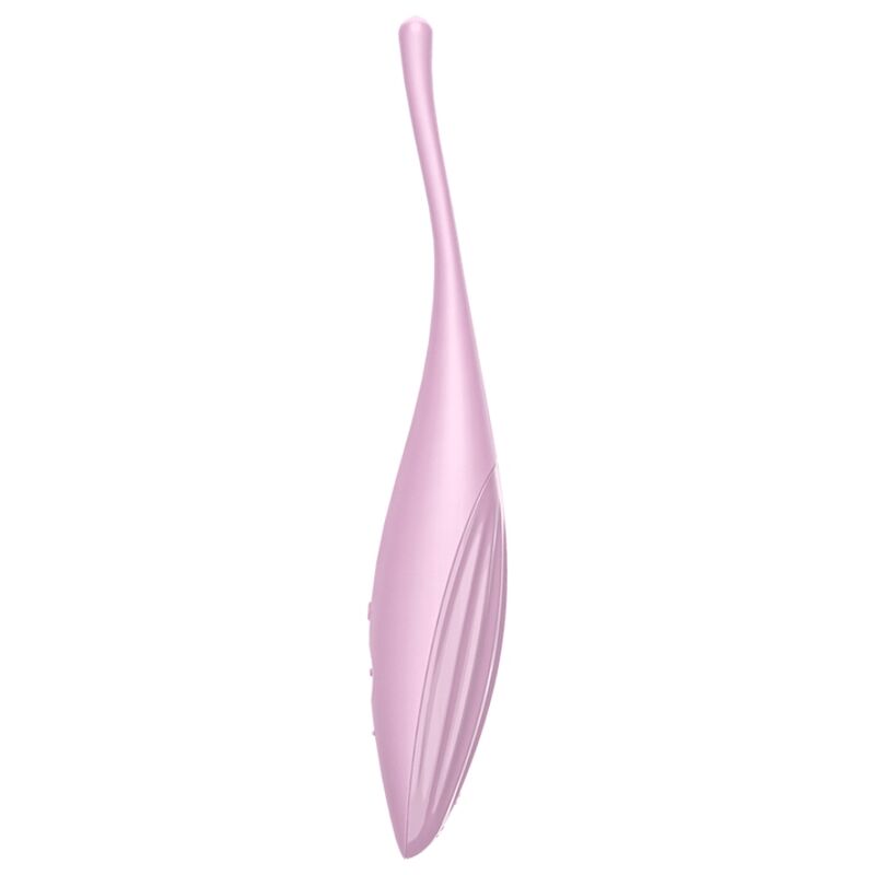 SATISFYER - VIBRADOR TWIRLING JOY CLIT TIP ROSA - Sexshoptuga 