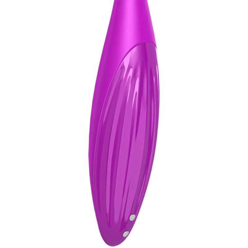 SATISFYER - VIBRADOR TWIRLING JOY CLIT TIP FÚCSIA - Sexshoptuga  Sexshoptuga 