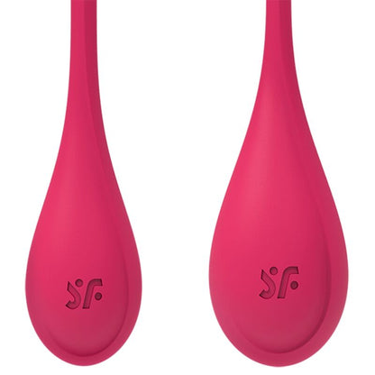 SATISFYER - CONJUNTO DE TREINO YONI POWER 1 VERMELHO - Sexshoptuga 