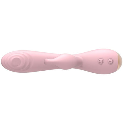 NALONE - VIBRADOR MAGIC STICK COM COELHO - ROSA CLARO - Sexshoptuga 