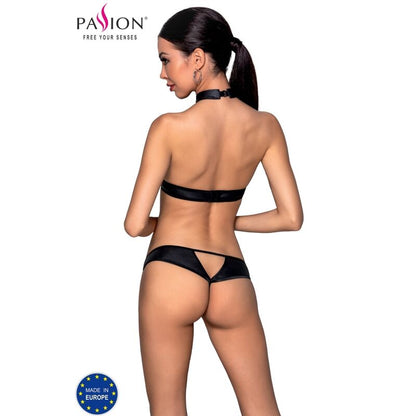 PASSION - CONJUNTO DE COURO ECOLÓGICO MALWIA S/M - Sexshoptuga 