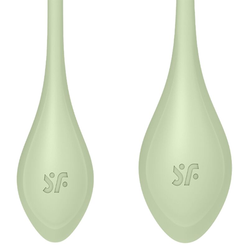 SATISFYER - CONJUNTO DE TREINO YONI POWER 2 VERDE - Sexshoptuga  Sexshoptuga 