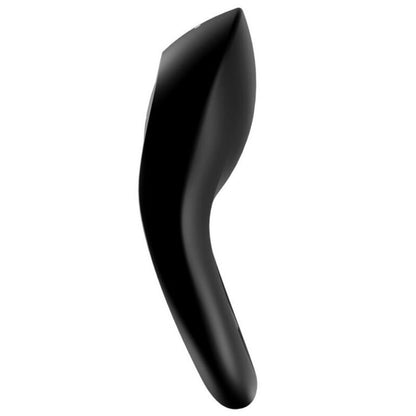 SATISFYER - VIBRADOR DE ANÉIS LENDRIO DUO PRETO - Sexshoptuga 