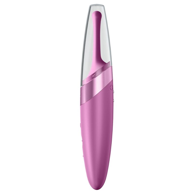 SATISFYER - ESTIMULADOR DE CLITÓRIS TWIRLING DELIGHT ROXO - Sexshoptuga 