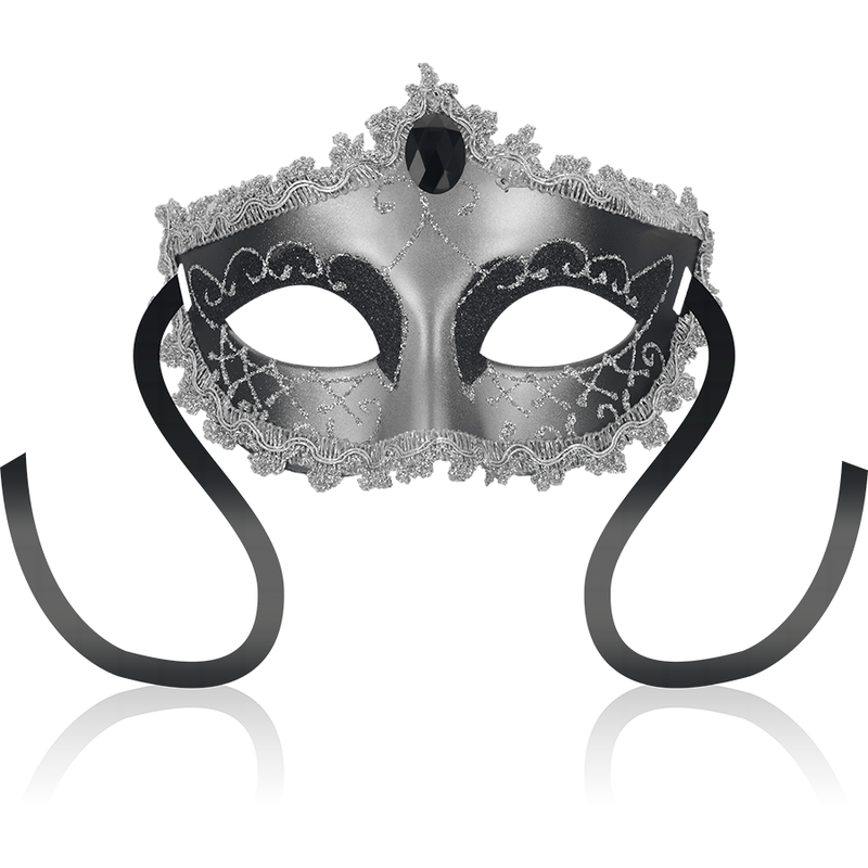 OHMAMA - MSCARAS BLACK DIAMOND GREY MASK - Sexshoptuga  Sexshoptuga 