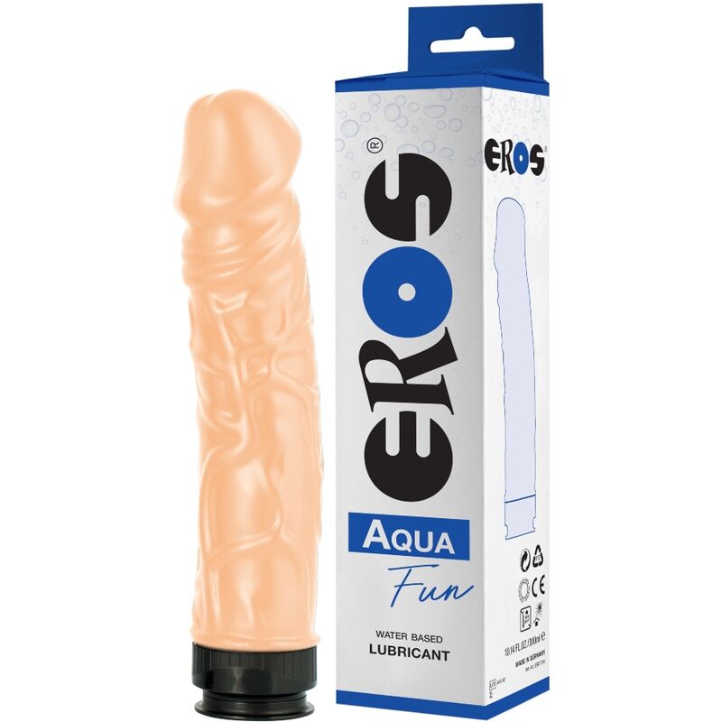 EROS - AQUA FUN DILDO E LUBRIFICANTE BASE DE GUA - Sexshoptuga 