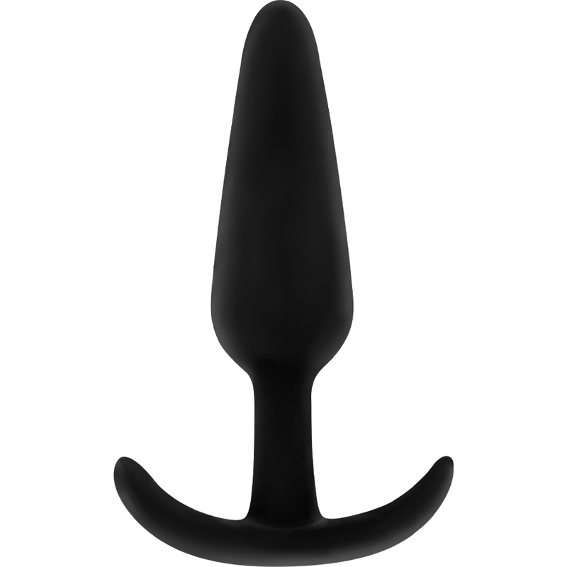 OHMAMA - PLUG ANAL DE SILICONE COM CABO PEQUENO - Sexshoptuga 