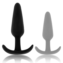 OHMAMA - PLUG ANAL DE SILICONE COM CABO MÉDIO - Sexshoptuga  Sexshoptuga 