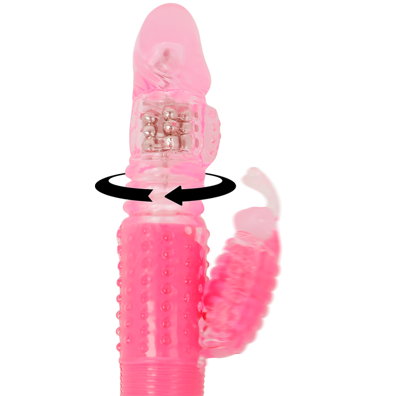 OHMAMA - VIBRADOR ROTATIVO COM COELHO - Sexshoptuga  Sexshoptuga 