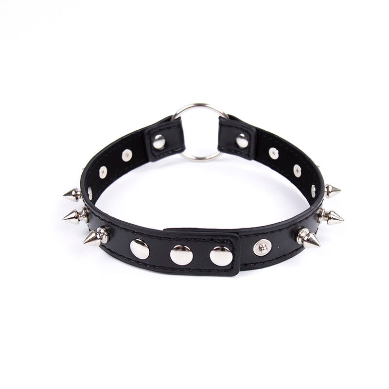 COLAR PUNK DE PONTOS DE FETICHE OHMAMA - Sexshoptuga 