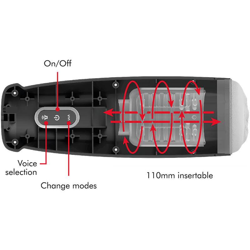 JAMYJOB - TORNADO 360 ROTATE TECH STROKER - Sexshoptuga  Sexshoptuga 