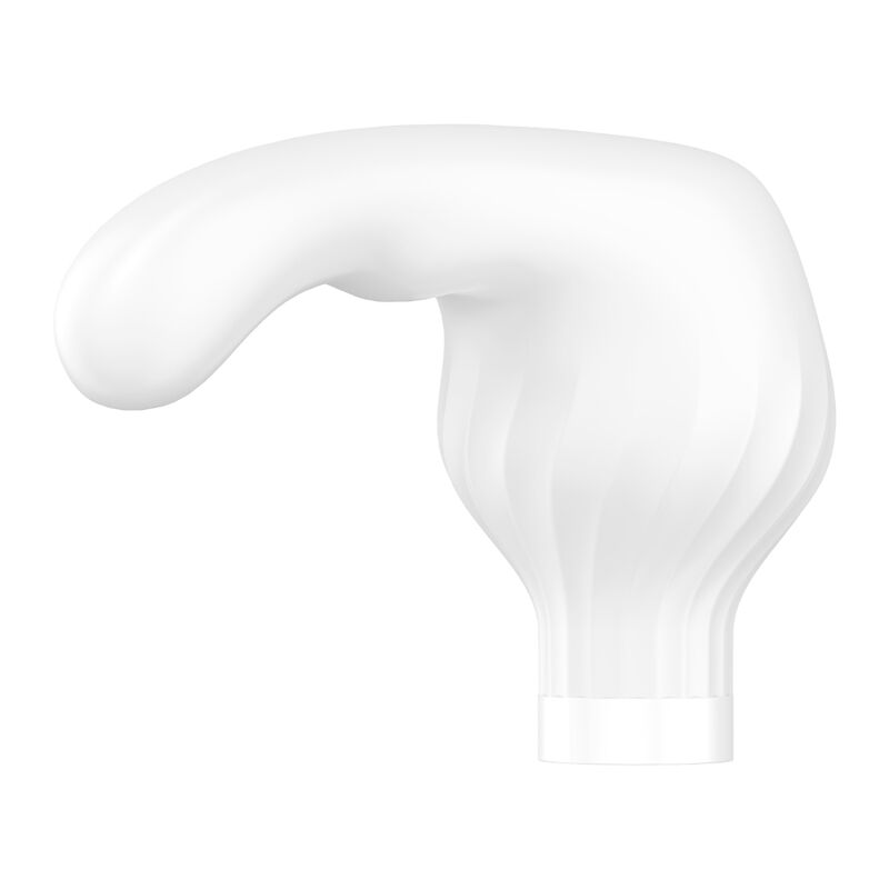 SATISFYER - APLICATIVO DOUBLE WANDER BRANCO - Sexshoptuga  Sexshoptuga 