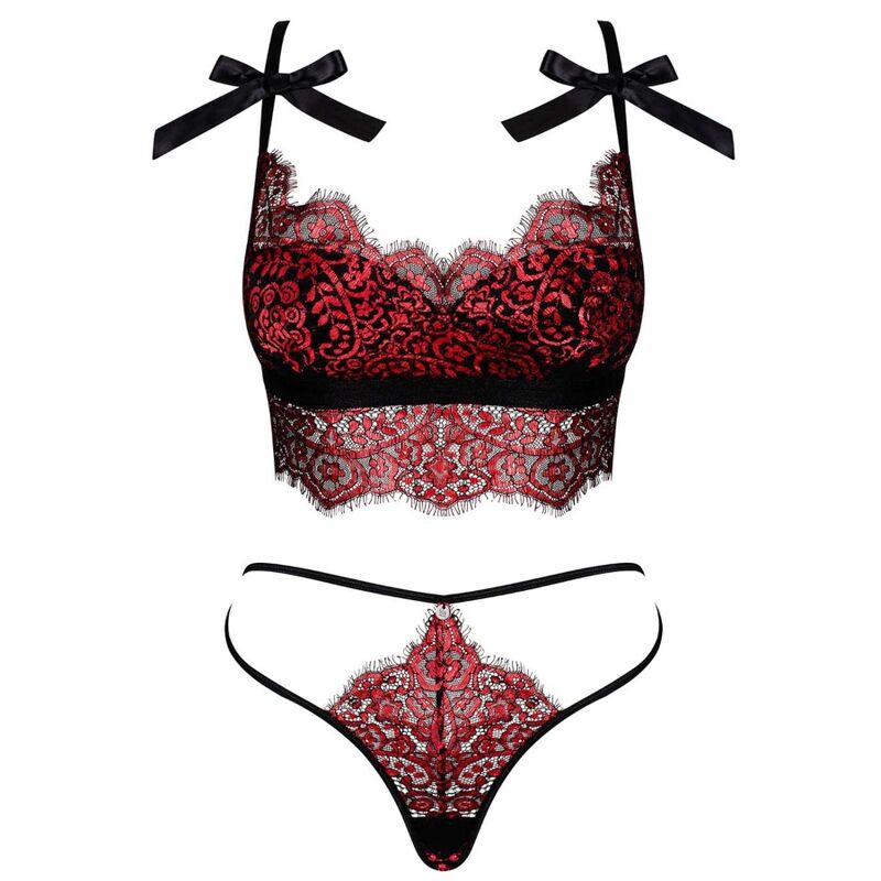 OBSESSIVE - CONJUNTO RESSIA DUAS PEAS L/XL - Sexshoptuga  Sexshoptuga 