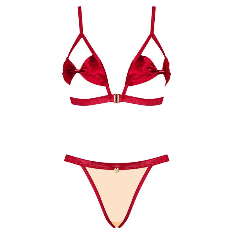 OBSESSIVE - CONJUNTO RUBINESA DE DUAS PEAS S/M - Sexshoptuga  Sexshoptuga 