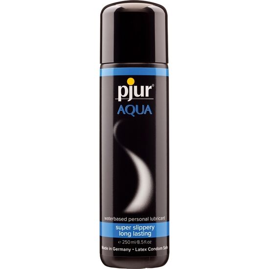 PJUR - LUBRIFICANTE  BASE DE GUA AQUA 250 ML - Sexshoptuga  Sexshoptuga 