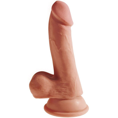 KING COCK - PLUS 3D DILDO COM BOLAS 17 CM - Sexshoptuga 