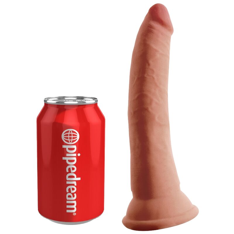 KING COCK - PLUS 3D DILDO TRIPLA DENSIDADE 18 CM - Sexshoptuga 