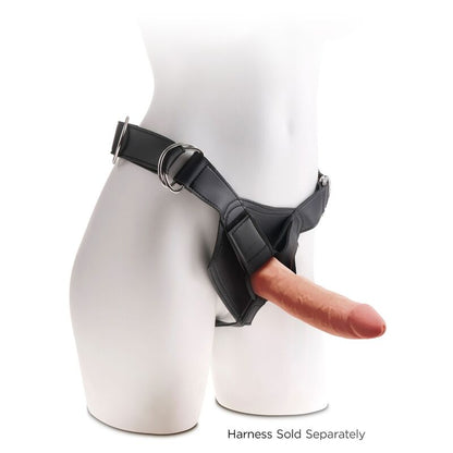 KING COCK - PLUS 3D DILDO TRIPLA DENSIDADE 18 CM - Sexshoptuga 