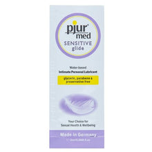 PJUR - MED SENSITIVE GLIDE LUBRIFICANTE  BASE DE GUA 2 ML - Sexshoptuga  Sexshoptuga 