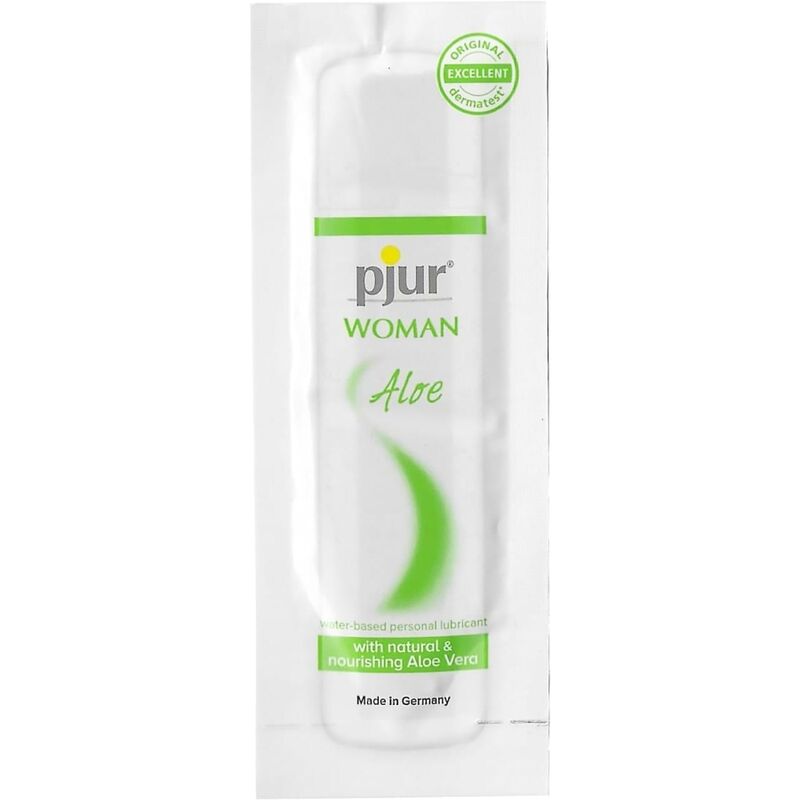 PJUR - WOMAN ALOE LUBRIFICANTE  BASE DE GUA 2 ML - Sexshoptuga  Sexshoptuga 