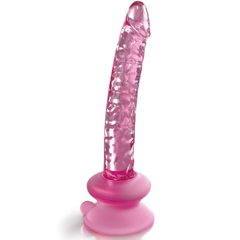 ICICLES - N. 86 VIBRADOR DE VIDRO COM VENTOSA - Sexshoptuga  Sexshoptuga 