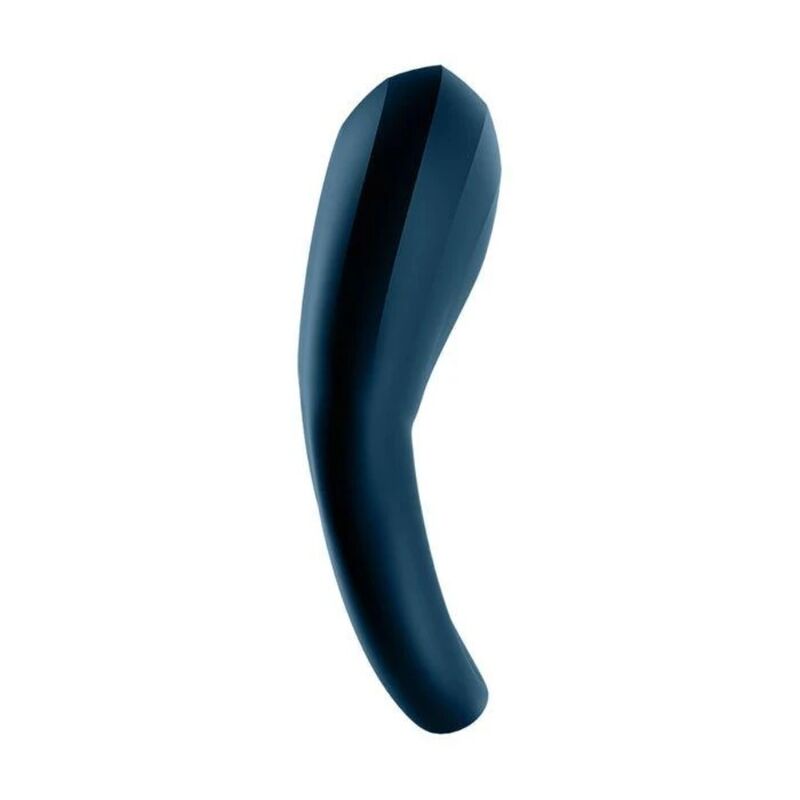 SATISFYER - APLICATIVO VIBRADOR DE ANEL EPIC DUO AZUL - Sexshoptuga  Sexshoptuga 