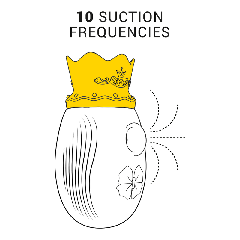 INTENSE - ESTIMULADOR DE CLITÓRIO 10 FREQUÊNCIAS DE LAMBEDURA E SUCO - AZUL - Sexshoptuga 