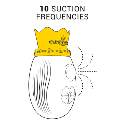 INTENSE - ESTIMULADOR DE CLITÓRIO 10 FREQUÊNCIAS DE LAMBEDURA E SUCO - AZUL - Sexshoptuga 