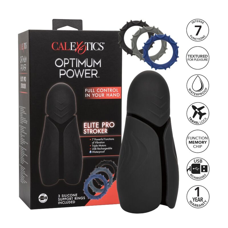 CALEXOTICS - MASTURBADOR ELITE PRO STROKER - Sexshoptuga 