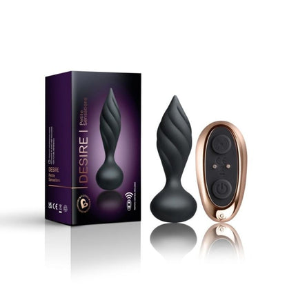 ROCKS-OFF - ESTIMULADOR ANAL DESIRE - PRETO - Sexshoptuga 