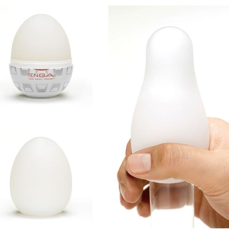 TENGA - OVO MASTURBADOR BOXY - Sexshoptuga 